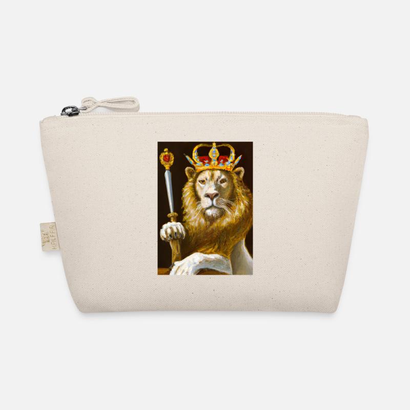 Löwe mit Krone Bio-Täschchen