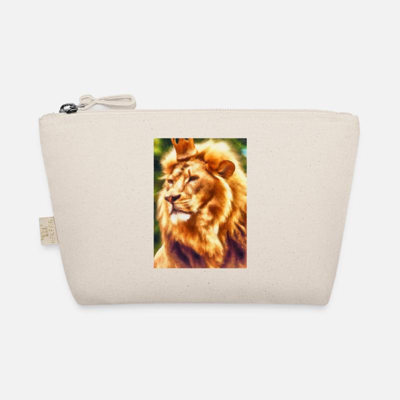 Löwe mit Krone Bio-Täschchen