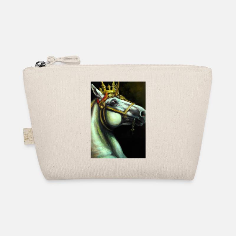 Pferd mit Krone Bio-Täschchen