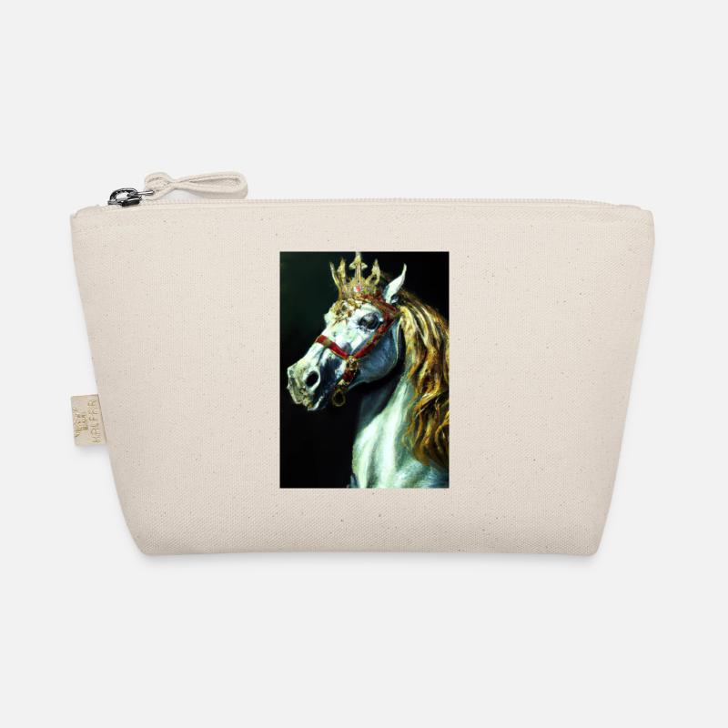 Pferd mit Krone Bio-Täschchen