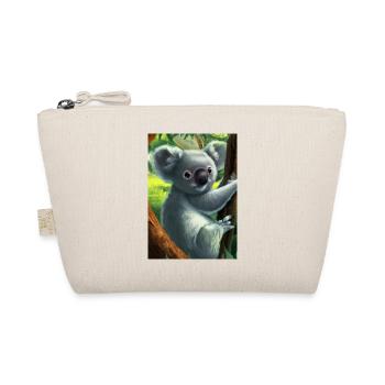 Ein Koala hängt an einem Baum - Bio-Täschchen - Natur - Vorne
