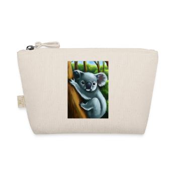 Ein Koala hängt an einem Baum - Bio-Täschchen - Natur - Vorne