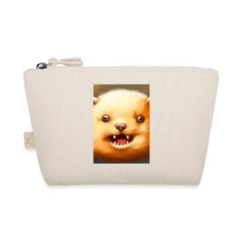 Kartoffel-Hund-Gesicht - Bio-Täschchen - Natur - Vorne