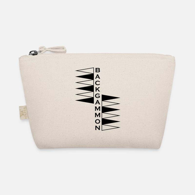Boardgame Chess Backgammon Game Night Organic Pouch