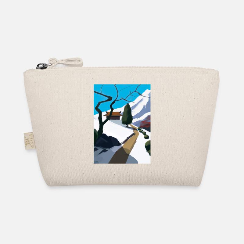 Pfad zu einem Berg Bio-Täschchen