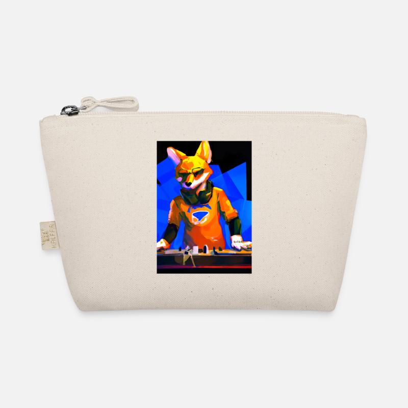 Fox am DJ-Pult Bio-Täschchen