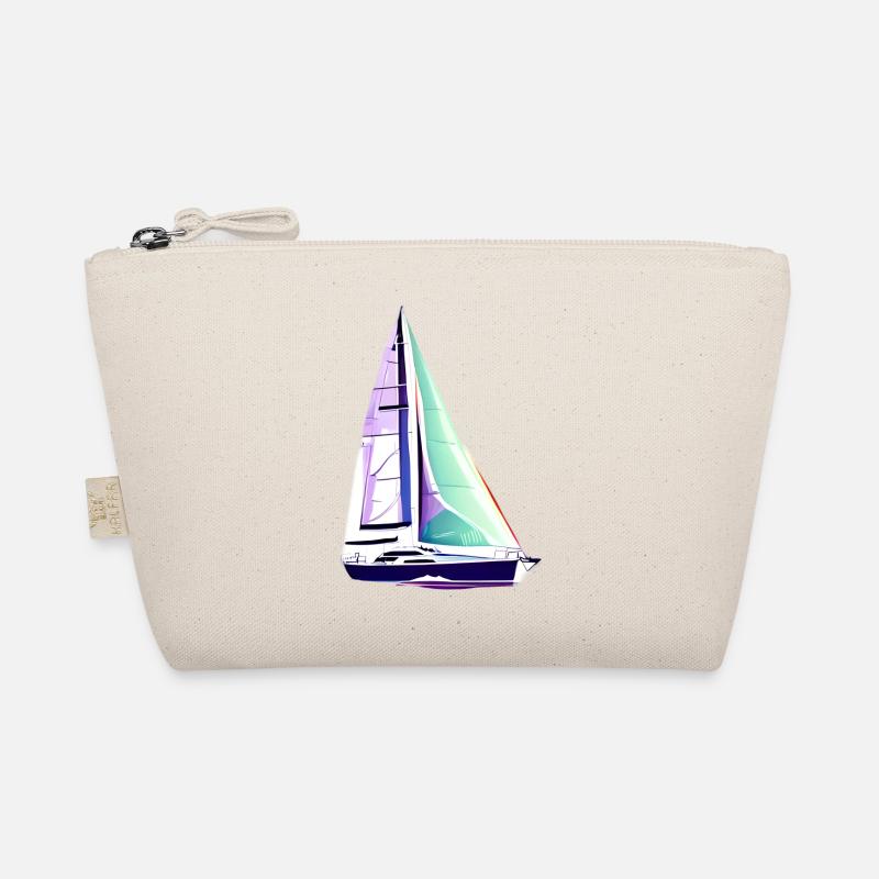 Sailing, Sailing Ship, Sailing, Sailor Sailboat Organic Pouch