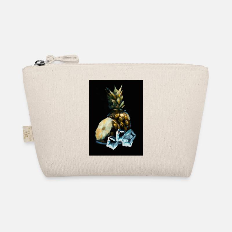 Ananas und Eiswürfel Bio-Täschchen