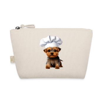 Yorkshire Terrier Restaurateur Dog Puppy Cooking Dog - Organic Pouch - nature - Front