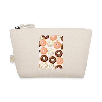 Donuts-Muster - Bio-Täschchen - Natur - Vorne