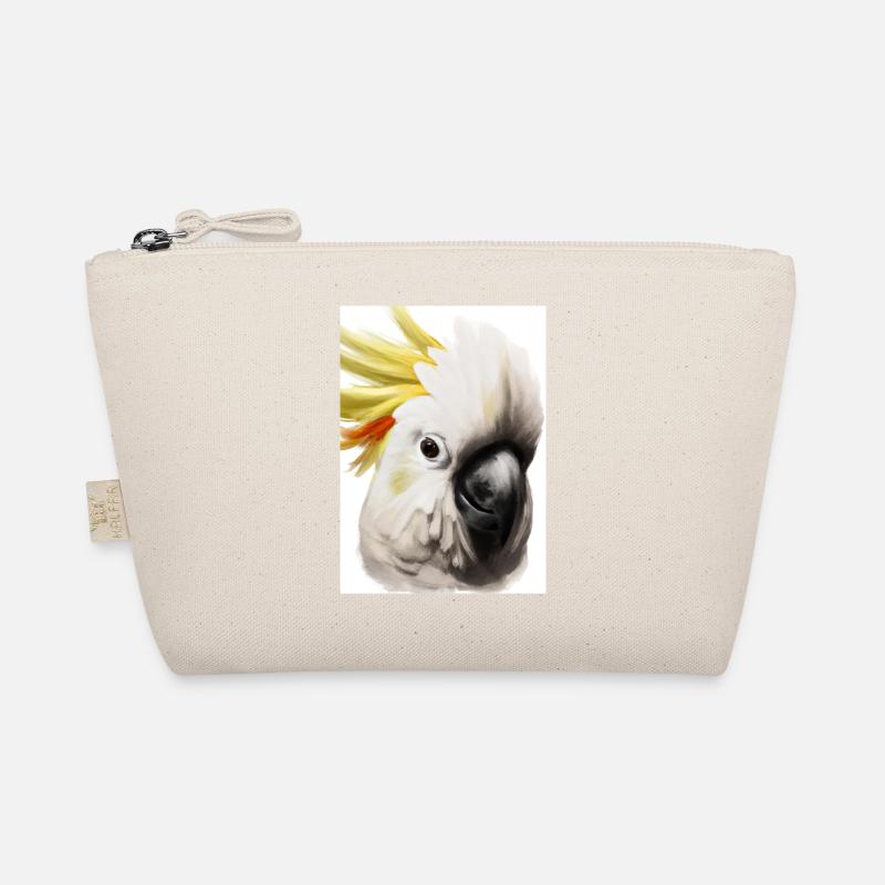 Kopf eines Kakadus Bio-Täschchen