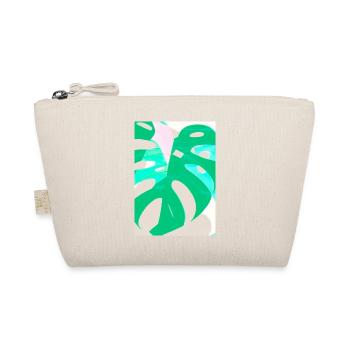 Monstera Pflanze Zusammenfassung - Bio-Täschchen - Natur - Vorne