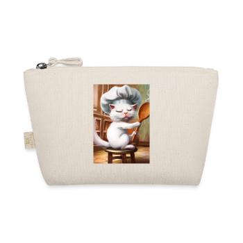 Chefkoch Katze - Bio-Täschchen - Natur - Vorne