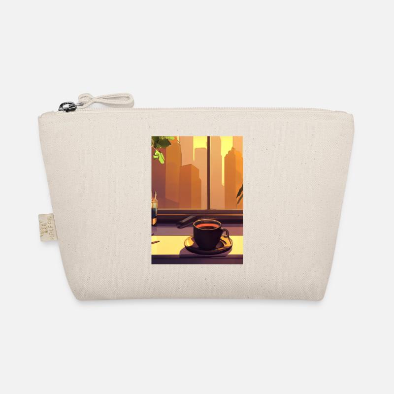 Fenster Kaffee Sonne Bio-Täschchen