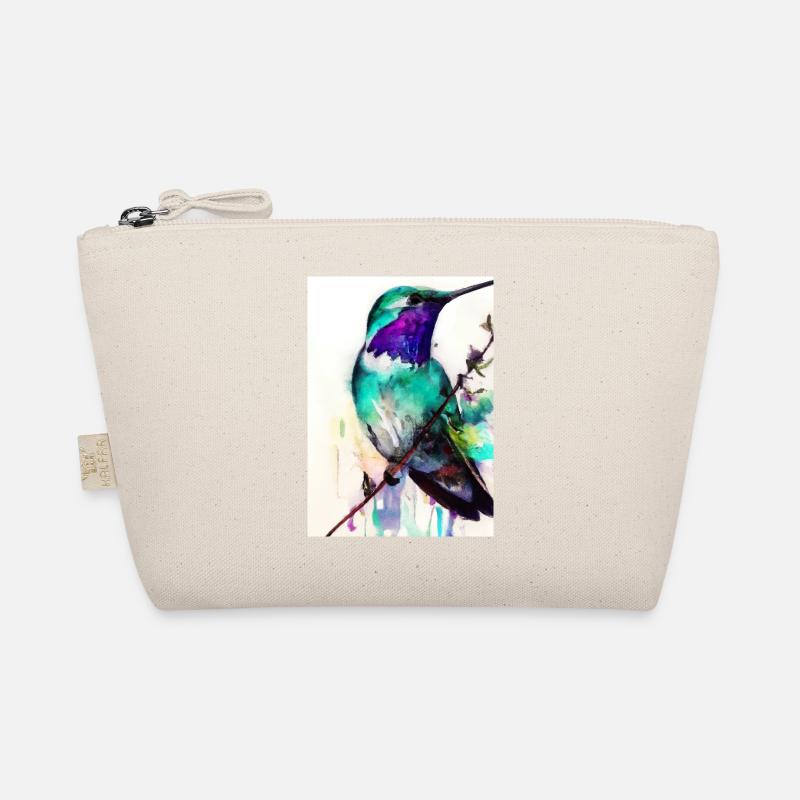 Bunter Vogel Bio-Täschchen