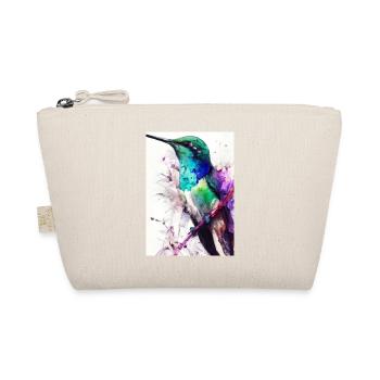 Bunter Vogel - Bio-Täschchen - Natur - Vorne