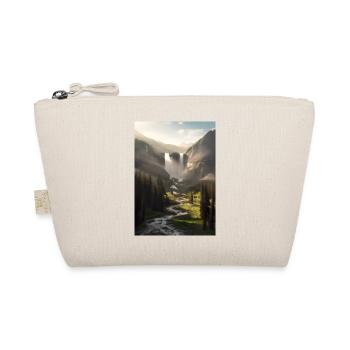 Wasserfall in der Natur - Bio-Täschchen - Natur - Vorne