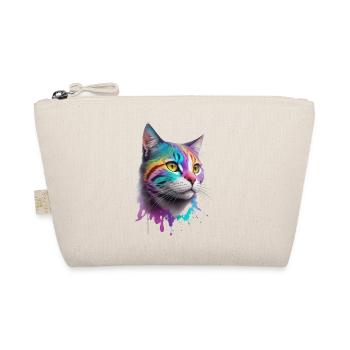Katze - Bio-Täschchen - Natur - Vorne