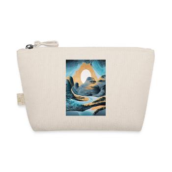 Abstrakte Landschaft - Abstract Landscape - Organic Pouch - nature - Front