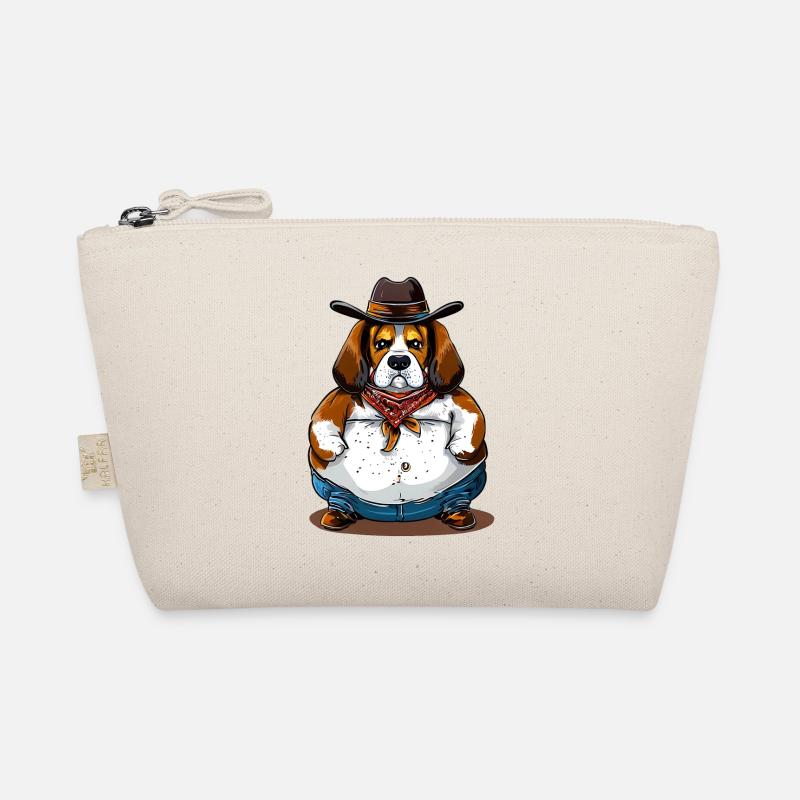 Gros Beagle Cowboy Trousse biologique
