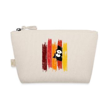 Owl brushstroke - Bio-Täschchen - Natur - Vorne