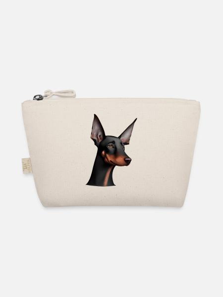 Doberman dresseur chien Doberman Doberman chiot - Trousse biologique - nature - Devant