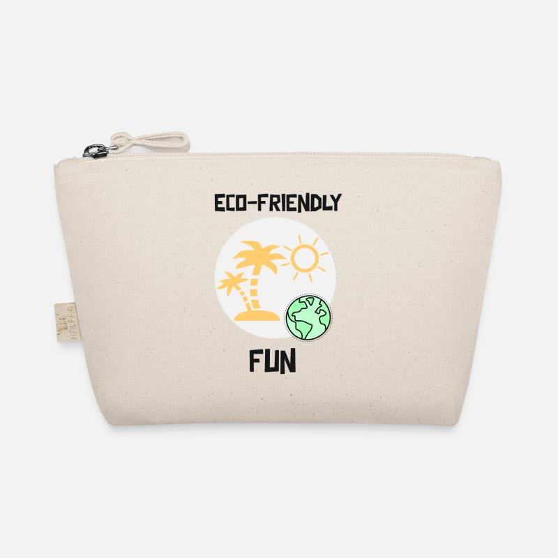 Ecological fun in summer, sun, beach and sea Organic Pouch