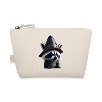 Raton laveur avec chapeau - Trousse biologique - nature - Devant
