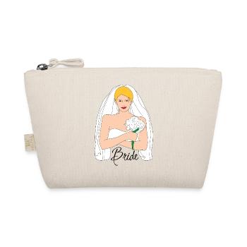 bride blonde 1 - Organic Pouch - nature - Front
