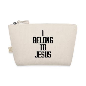 I belong to Jesus Christian Bible Religion - Organic Pouch - nature - Front