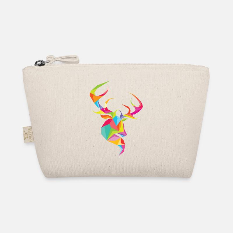 Deer Head Organic Pouch