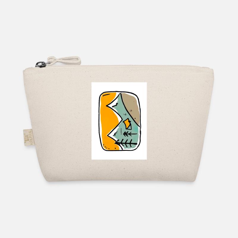 Camping Malerei Bio-Täschchen