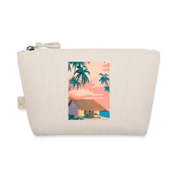 Hawaii Malerei - Bio-Täschchen - Natur - Vorne
