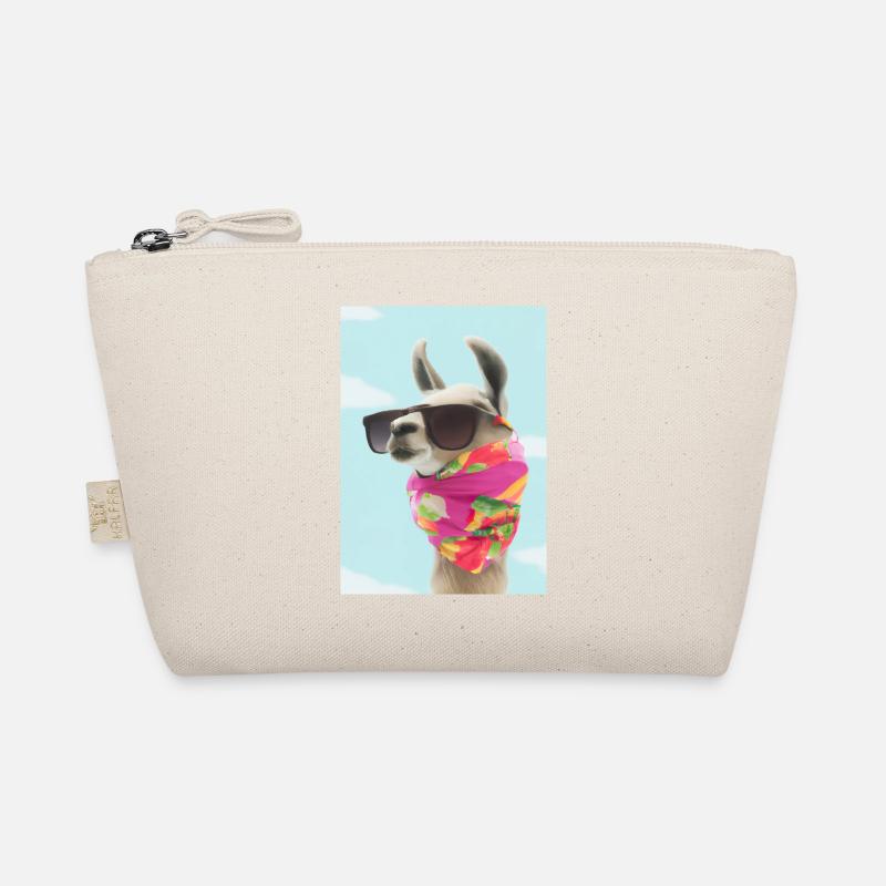 Ferienmode Lama Bio-Täschchen