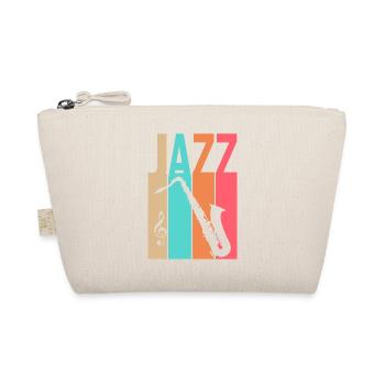 Vintage Jazz - Jazz Music - Organic Pouch - nature - Front