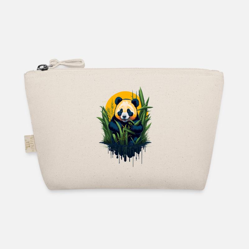 Niedlicher Pandabär Bio-Täschchen