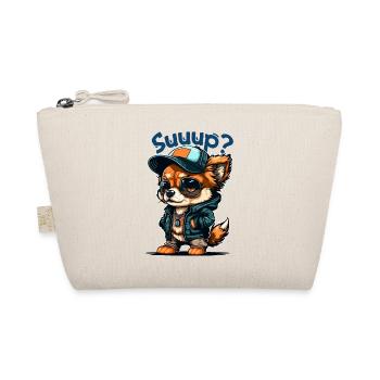 Suuup puppy - Organic Pouch - nature - Front