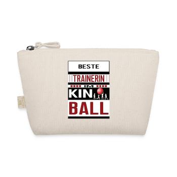 Beste Kinball Trainerin Danke Kinballtrainerin - Bio-Täschchen - Natur - Vorne