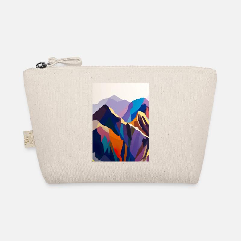 Bunte Berge Bio-Täschchen