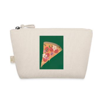 Blümchen-Pizza - Bio-Täschchen - Natur - Vorne