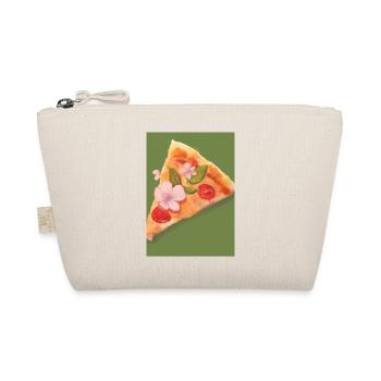 Blümchen-Pizza - Bio-Täschchen - Natur - Vorne