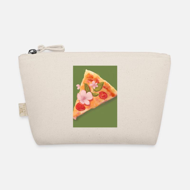 Blümchen-Pizza Bio-Täschchen