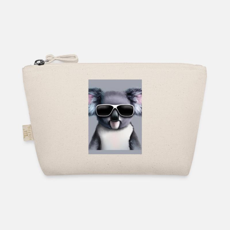 Koala mit Sonnenbrille Bio-Täschchen