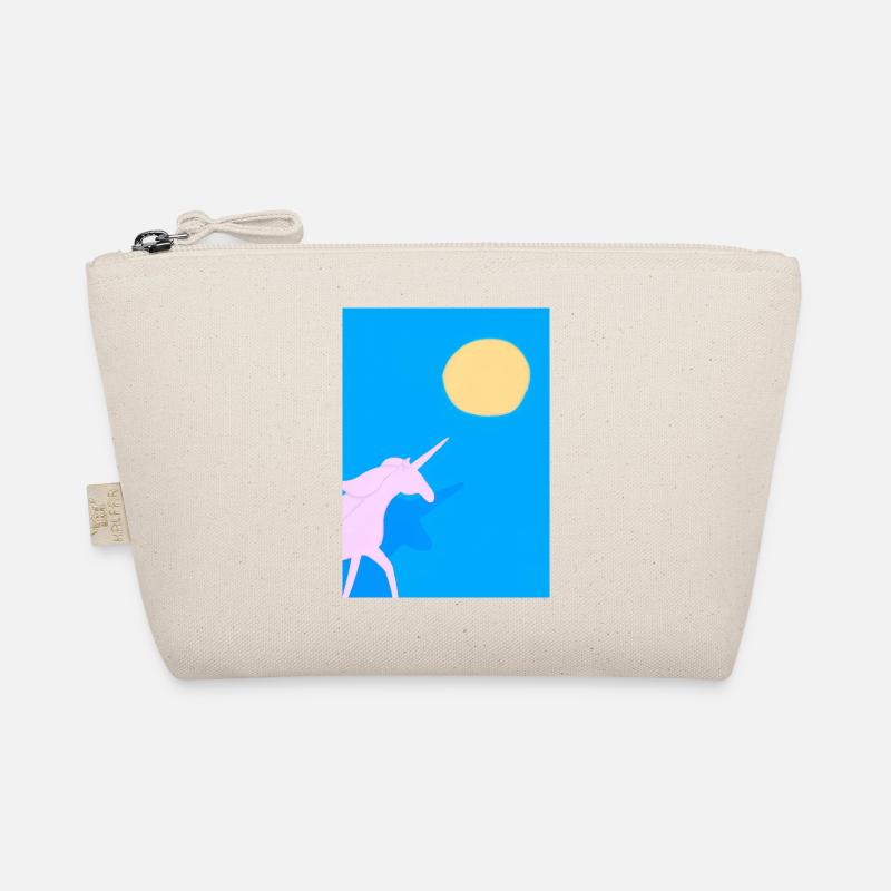 Minimales Einhorn Bio-Täschchen