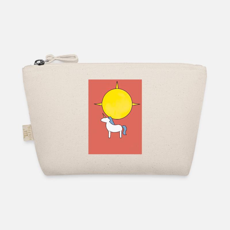 Minimales Einhorn Bio-Täschchen