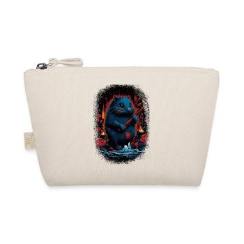 quote animal welfare fun beavers cool animal - Bio-Täschchen - Natur - Vorne