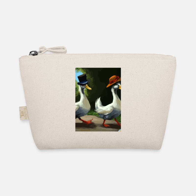 Zwei Enten Bio-Täschchen