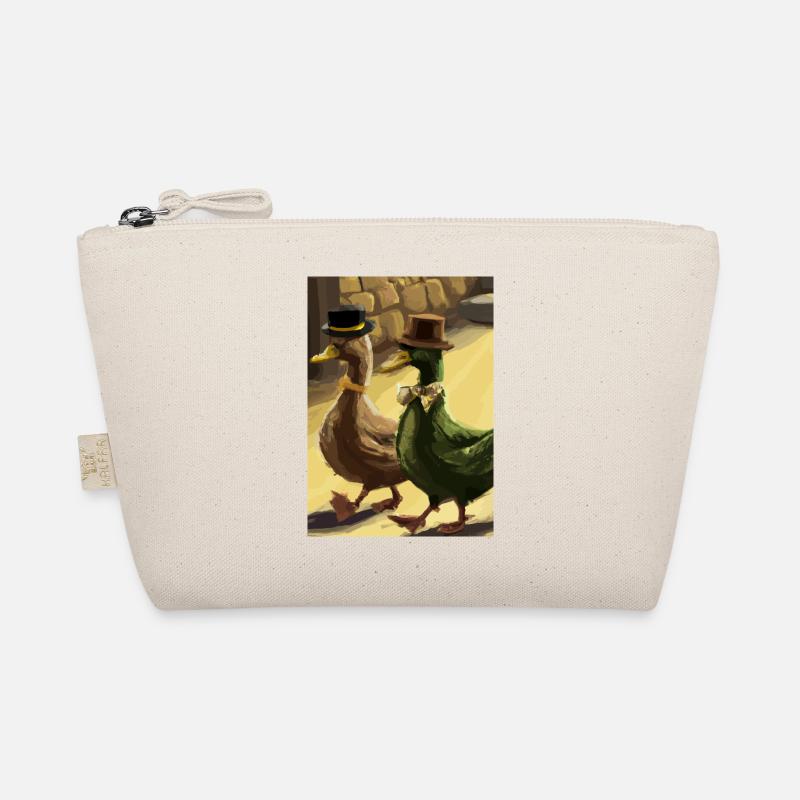 Zwei Enten Bio-Täschchen