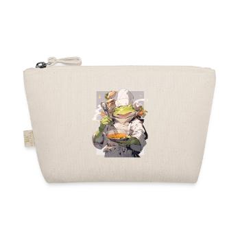 Frosch - Bio-Täschchen - Natur - Vorne