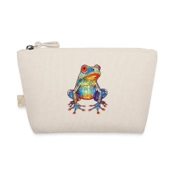 Frosch - Bio-Täschchen - Natur - Vorne